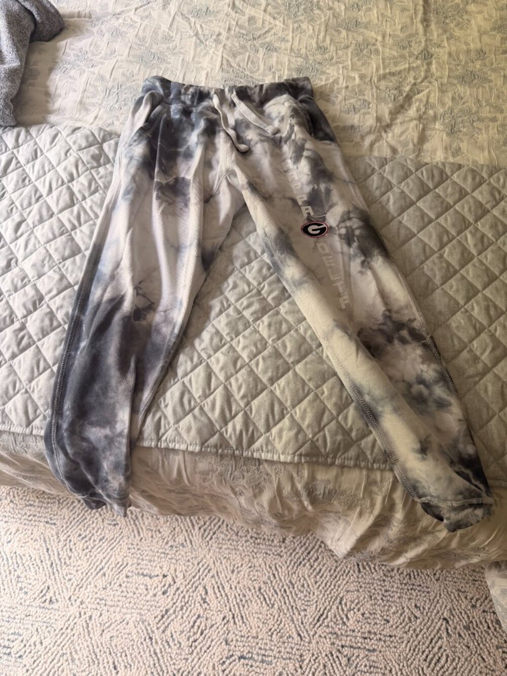 UGA Kappa Delta Sweatpants Tye dye